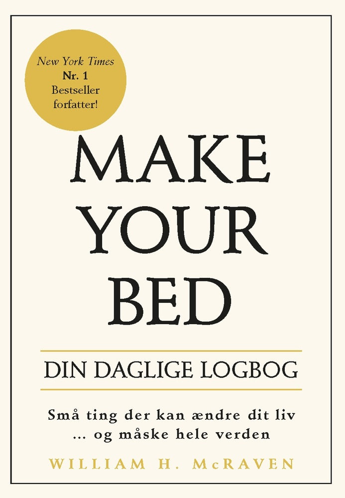 Make Your Bed - Din Daglige Logbog