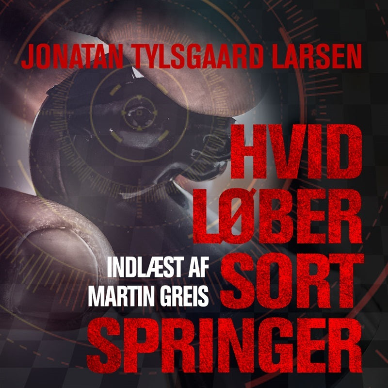 Hvid løber Sort springer