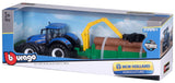 N.H. T7.615 traktor med træløfter 10 cm