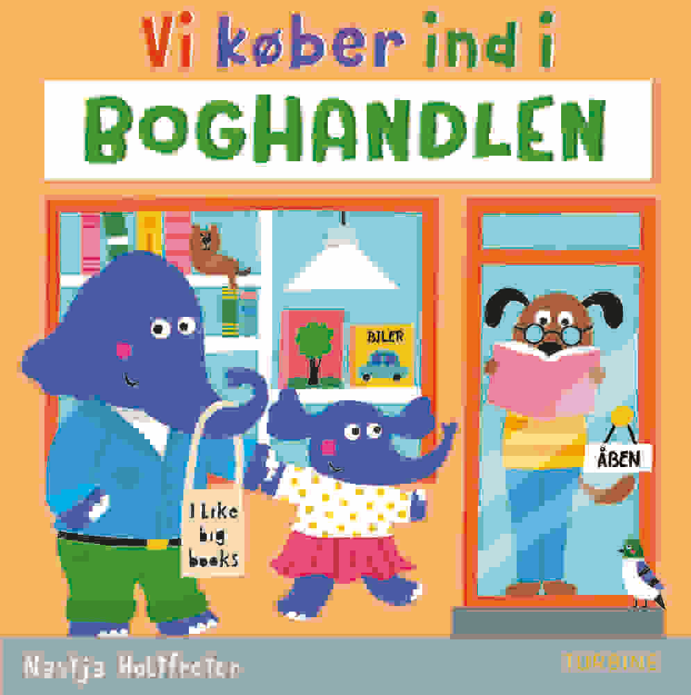 Vi køber ind i boghandlen