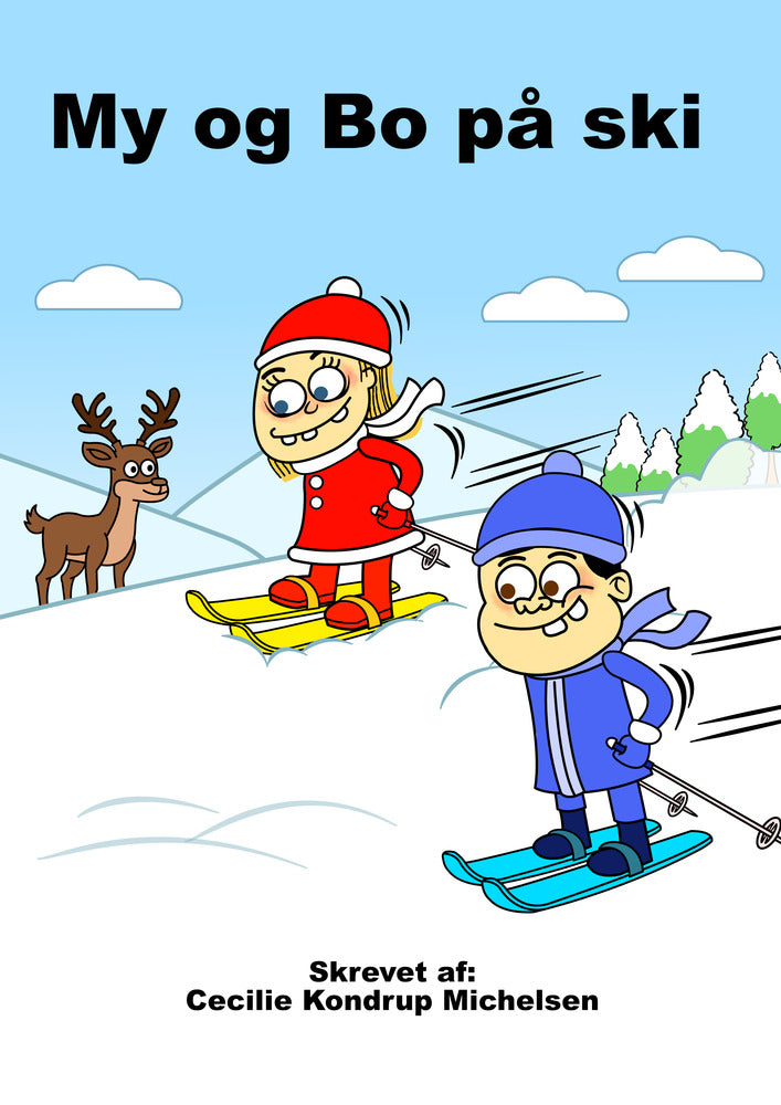 My og Bo på ski