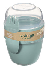 SISTEMA Renew OPBEVARING Snack Capsule 515ml. Ass blå/mint