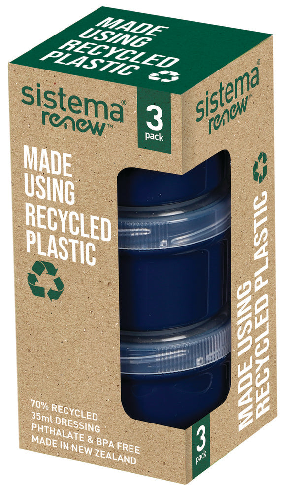 SISTEMA Renew OPBEVARING Dressing 35ml. Ass. blå/mintgrøn