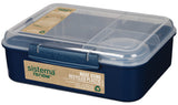 SISTEMA Renew OPBEVARING Bento Lunch 1.65L. Ass blå/mint