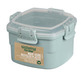 SISTEMA Renew OPBEVARING Snack To Go 400ML. Ass Blå/mint