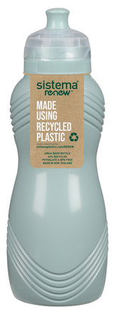 SISTEMA Renew DRIKKEFLASKE Gripper 800ml. Ass Blå/mint
