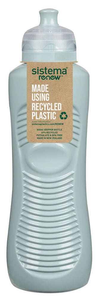 SISTEMA Renew DRIKKEFLASKE Wave 600ml. Ass. Blå/mint