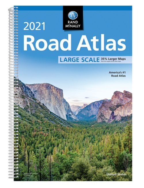 Rand McNally 2021 Large Scale Road Atlas USA