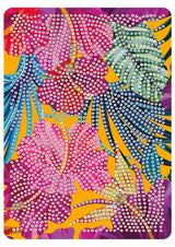 Diamond Art hawaii blomster 13x18 cm