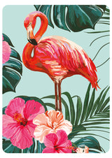 Diamond Art flamingo 13x18 cm
