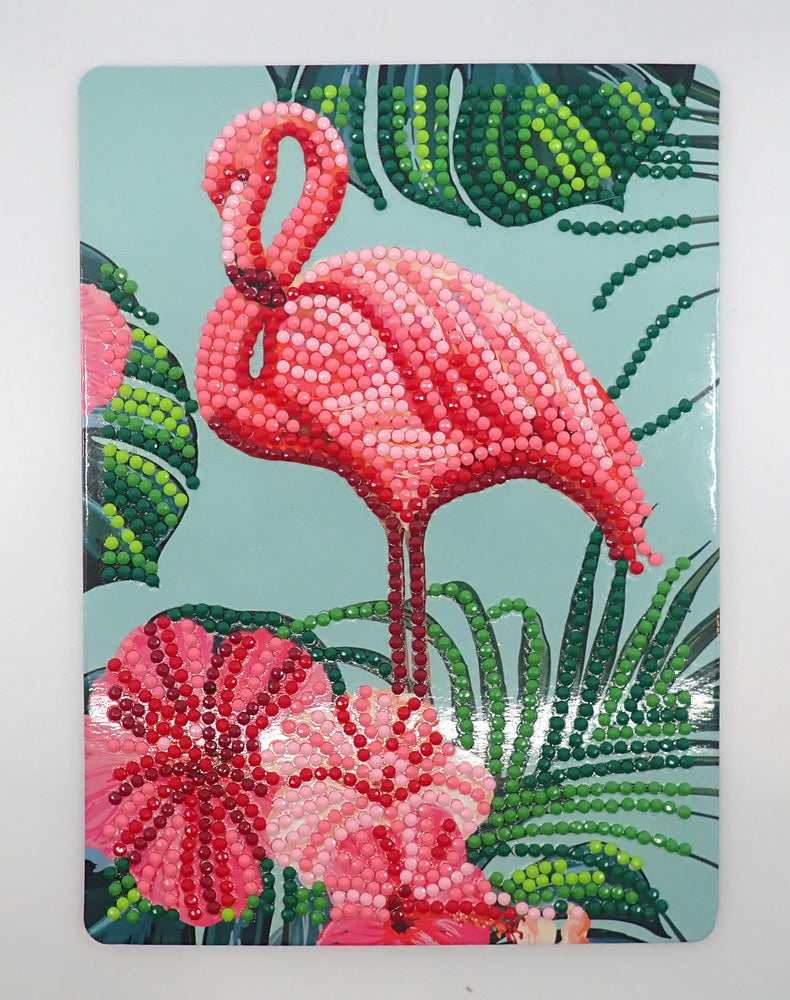 Diamond Art flamingo 13x18 cm