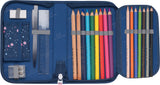 Penalhus Beckmann onezip forest deer blue m/indhold
