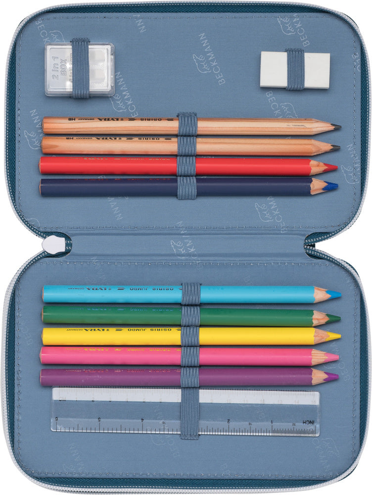Penalhus Beckmann triple ninja master m/indhold