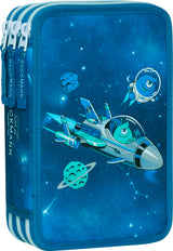 Penalhus Beckmann Triple Galaxy m/indhold