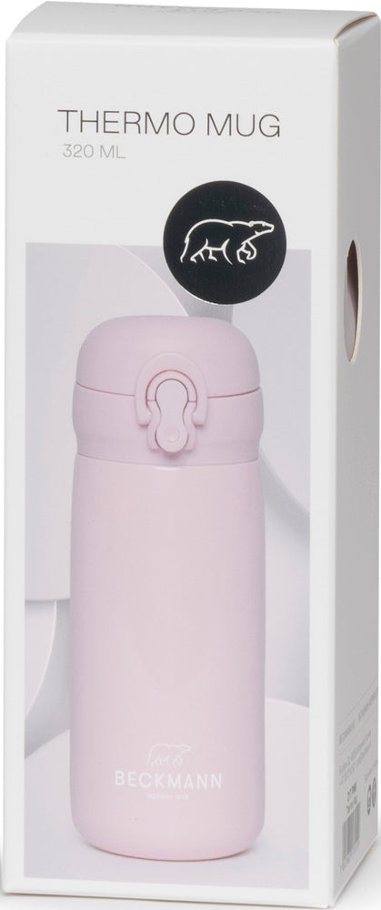 Termokrus Beckmann pink 320 ml m/låsemekanisme
