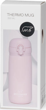 Termokrus Beckmann pink 320 ml m/låsemekanisme