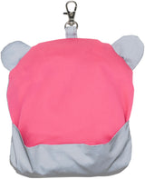 Refleksvest Beckmann pink børnestørrelse m/velcro