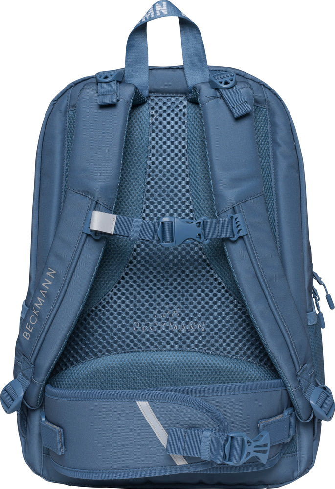Skoletaske Beckmann mellemtrin Sport Junior Blue Glitter 30L