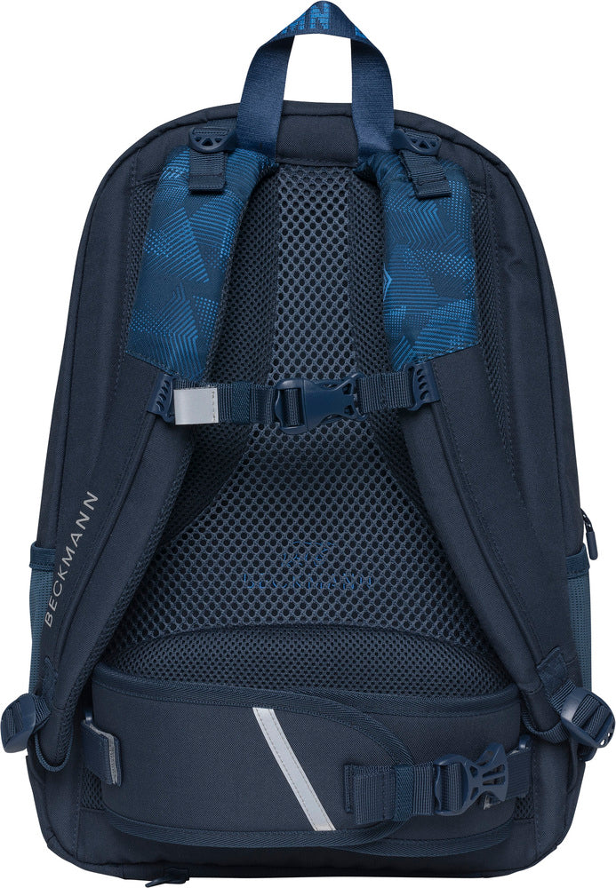 Skoletaske Beckmann mellemtrin sport jr Blue quartz 30 liter