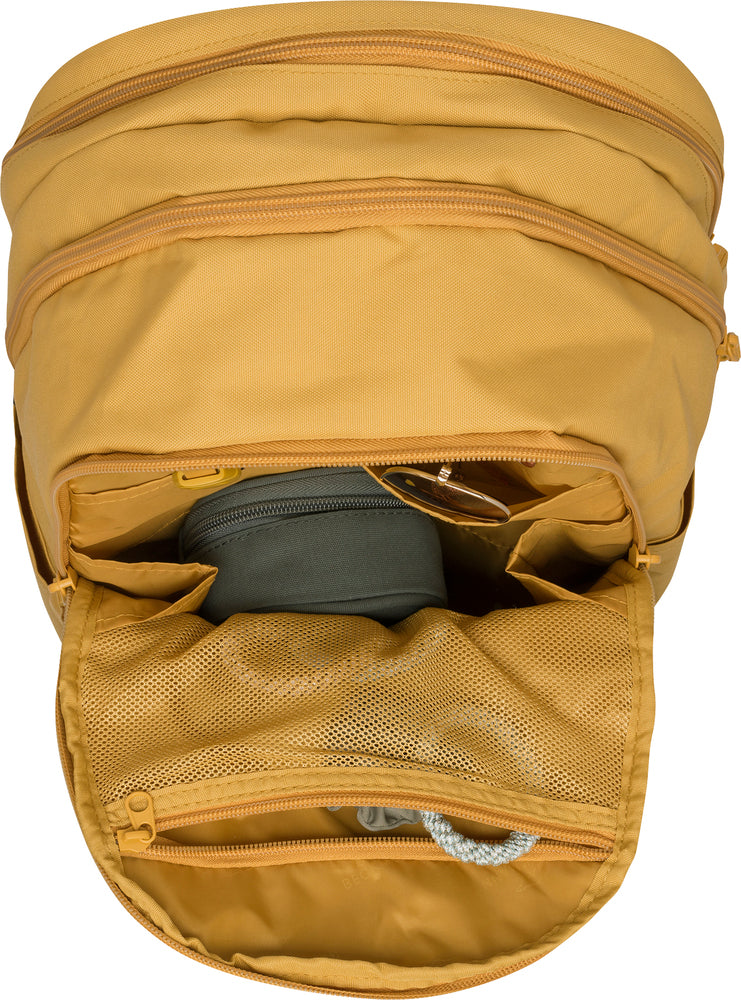 Rygsæk Beckman urban midi yellow mellemtrin 26 liter