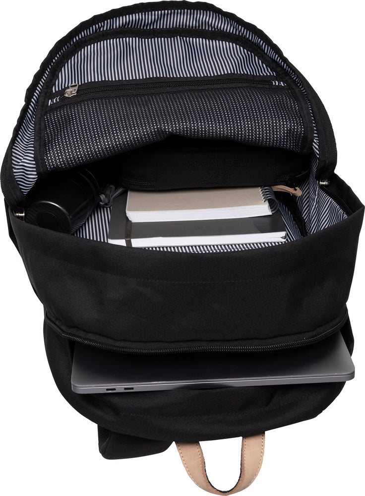 Skoletaske Beckmann City Dusty Black 28L
