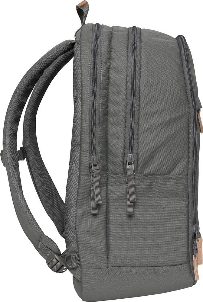 Rygsæk Beckmann urban foggy green 30 liter m/brystrem