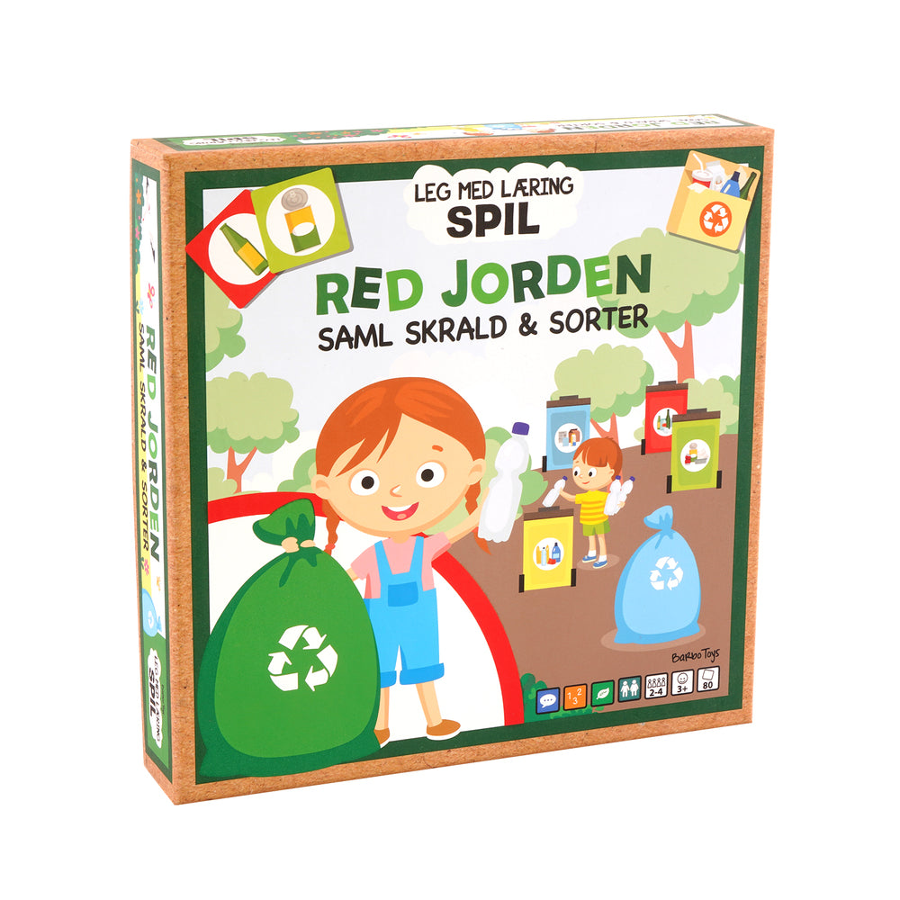 Red Jorden, Saml Skrald og Sorter - Lærings brætspil