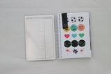 STUDIEKALENDER 2021/22 STOR 2 I 1 DAG. BOGMÆRKE, STICKERS