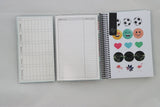 STUDIEKALENDER 2021/22 STOR 2I1 DAG M/KLAP,BOGMÆRK,STICKERS