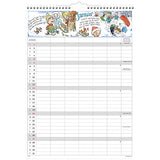 SKOLEÅRSKALENDER 21/22 MAYLAND A3 OTTO DICKMEISS STICKERS