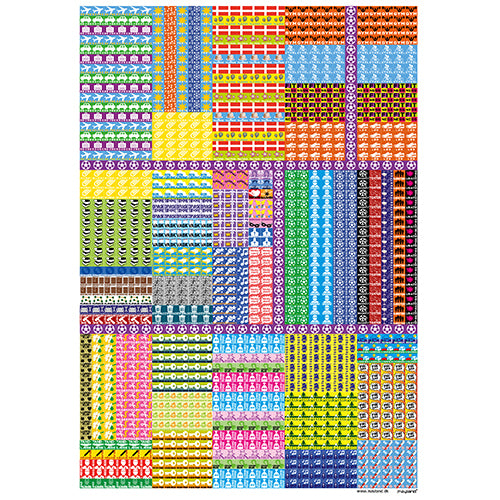 SKOLEÅRSKALENDER 21/22 MAYLAND A3 OTTO DICKMEISS STICKERS
