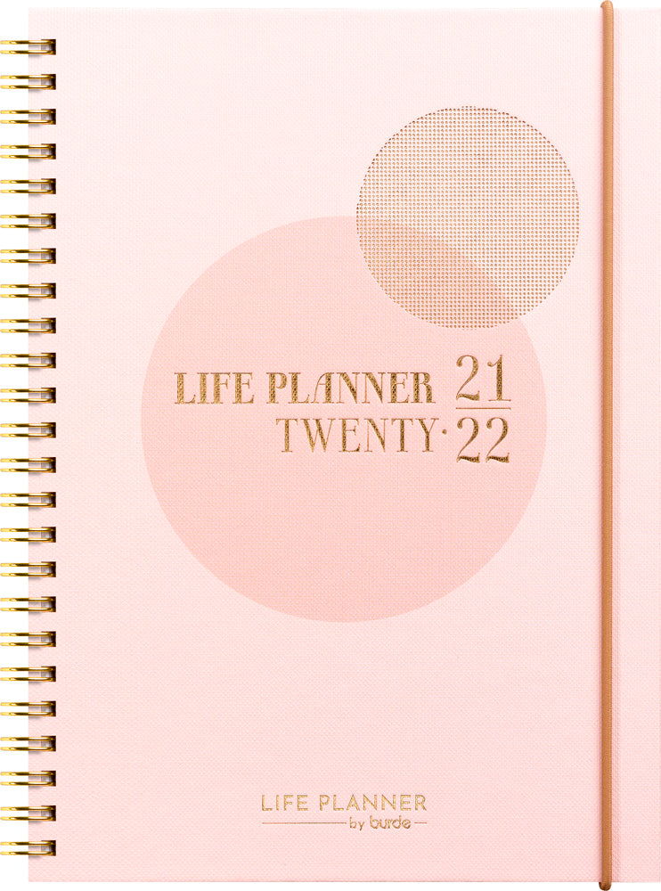 STUDIEKALENDER 21/22 MAYLAND LIFE PLANNER A5 PINK UGE