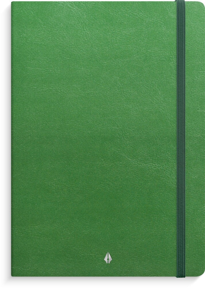 NOTESBOG DELUXE A5 GREEN