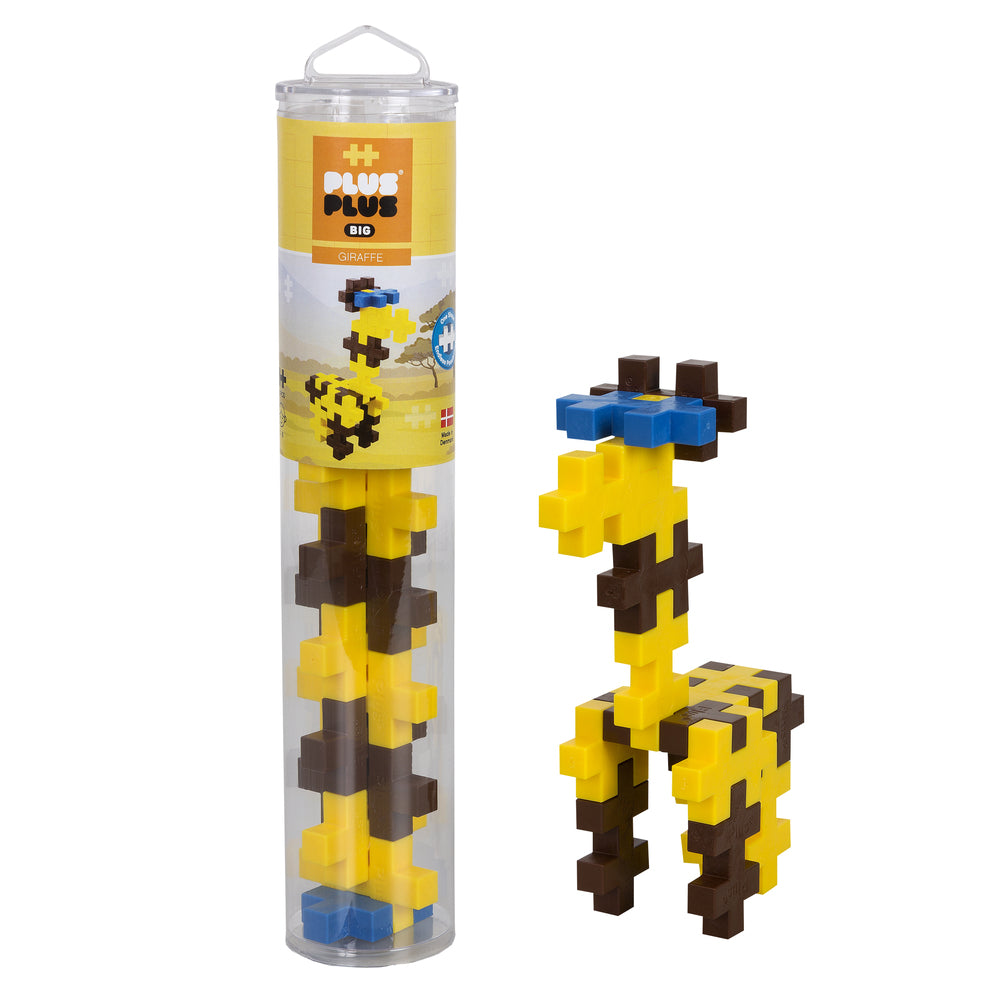 PLUS-PLUS BIG 15 STK TUBE GIRAF