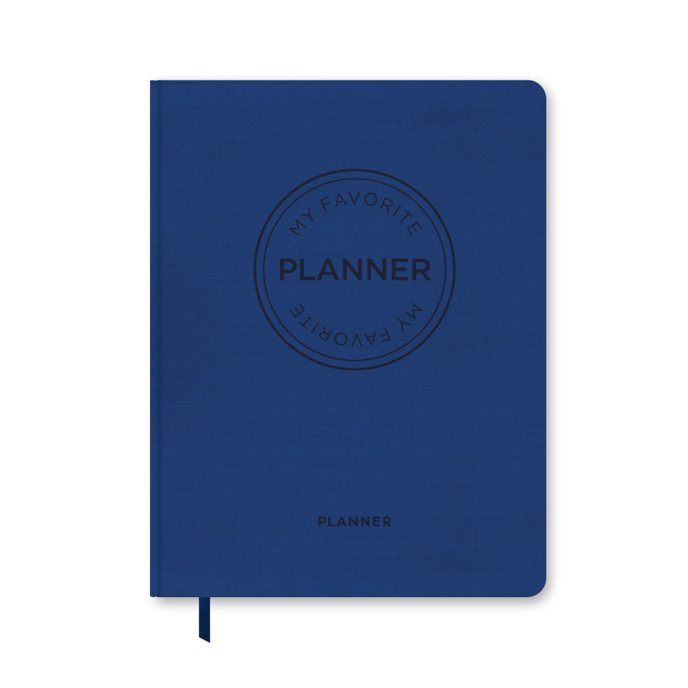 MY FAVORITE PLANNER Dateret 21 / Koboltblå