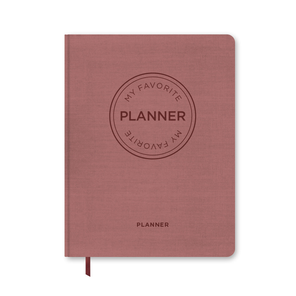 MY FAVORITE PLANNER Dateret 21 / Vintage Rosa