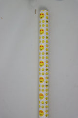 Bogbind/gavepapir smiley ansigter 70cmx2m 80 g