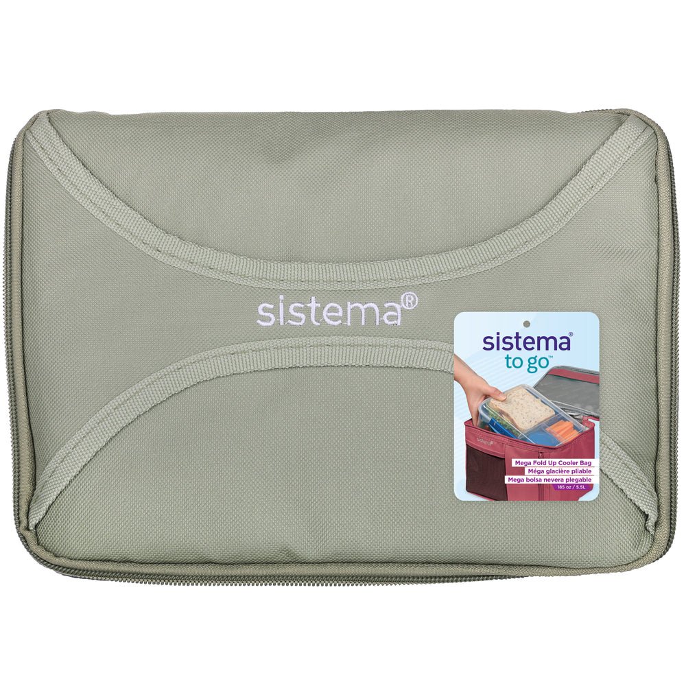 Køletaske Sistema Mega Fold Up 4 Ass Farver
