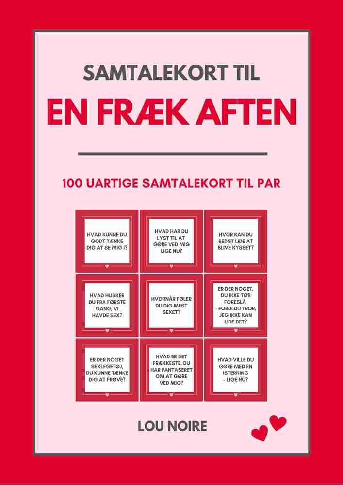 Samtalekort til en fræk aften
