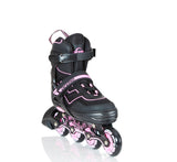Inferno inliner rulleskøjte pink justerbar 31-34