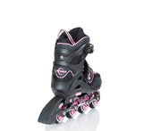 Inferno inliner rulleskøjte pink justerbar 35-38