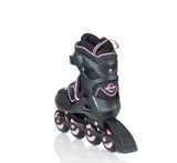 Inferno inliner rulleskøjte pink justerbar 35-38