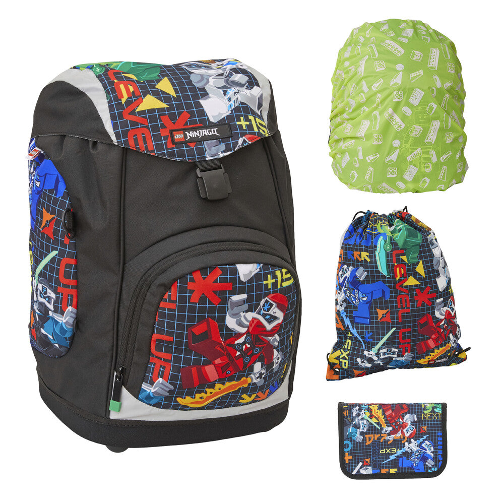 Skoletaske sæt LEGO® Nielsen 4 dele 15l prime empire