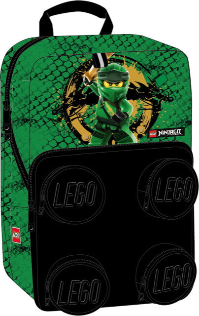 Skoletaske LEGO® Petersen Ninjago green