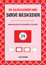 En julekalender med søde beskeder