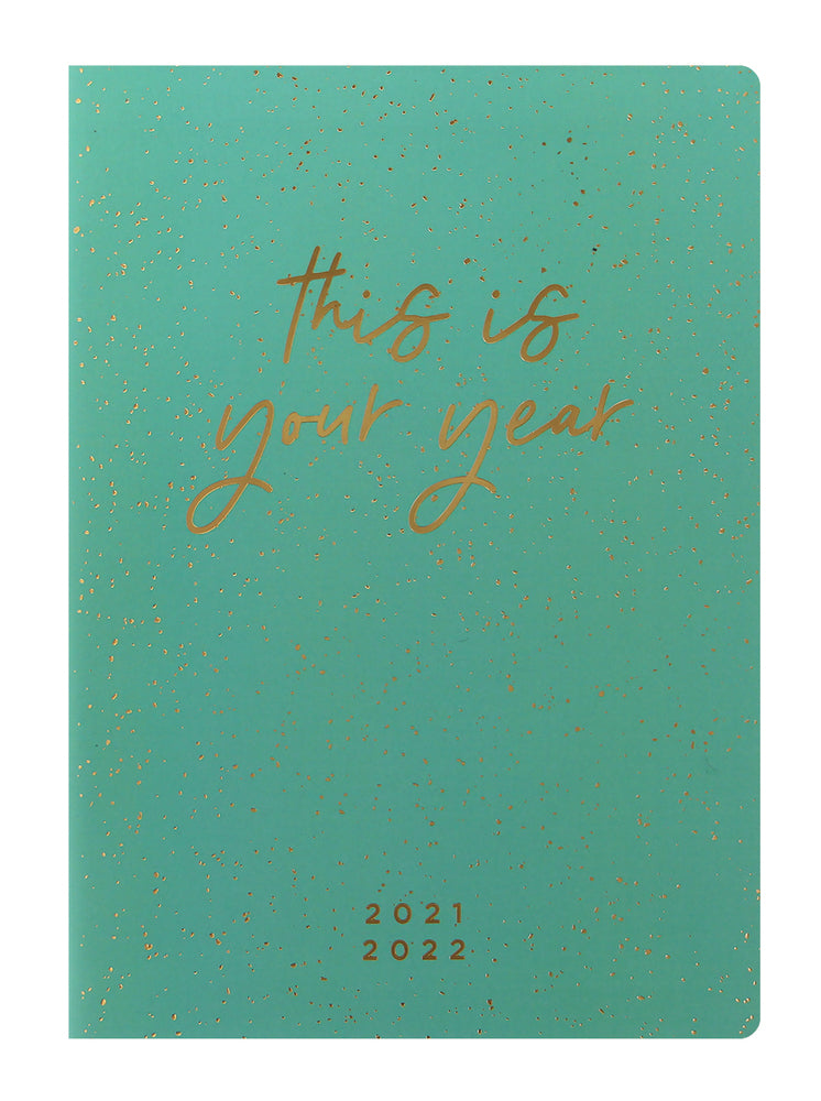 Studiekalender letts 21/22 Inspire UGE A5 Green