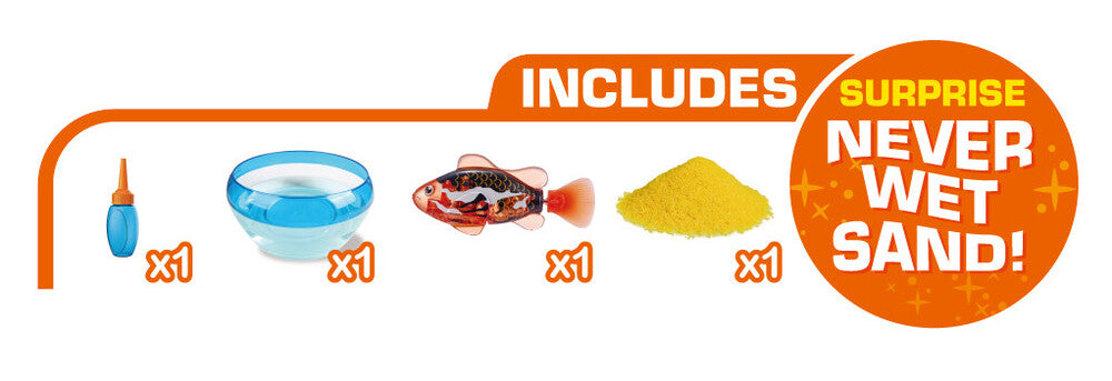 Fish bowl med 1 Robo Fish