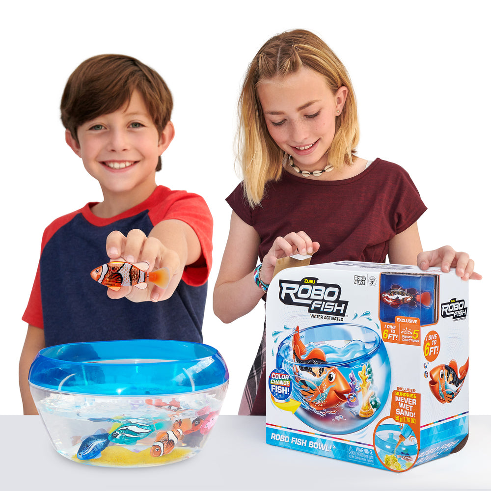 Fish bowl med 1 Robo Fish