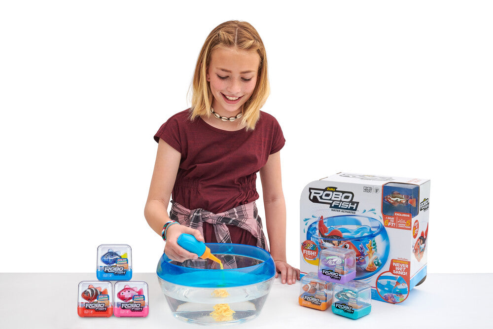Fish bowl med 1 Robo Fish