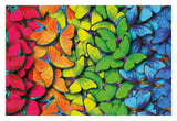 Diamond Art lærred sommerfugle farvede 30 x 20 cm